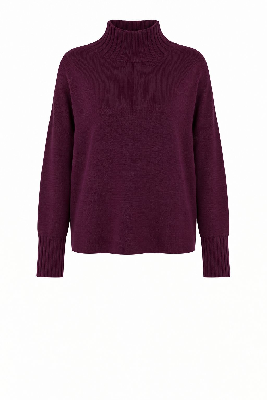 JOLIE BOXY HIGH NECK KNIT