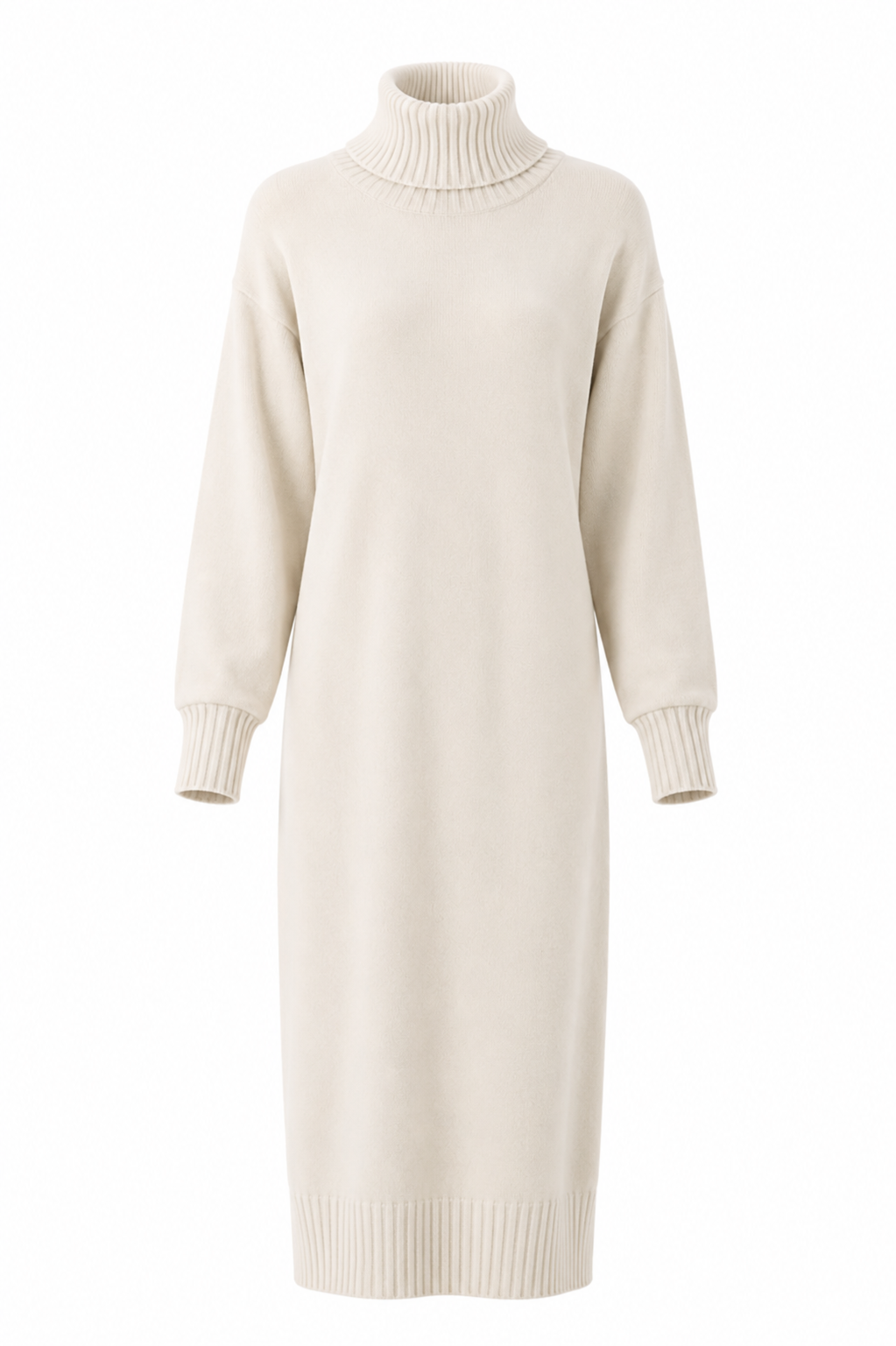 PAIGE E POLO NECK DRESS