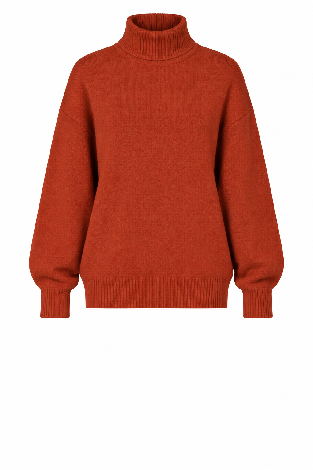 ZOIE CLASSIC POLO NECK SUPERSOFT KNIT