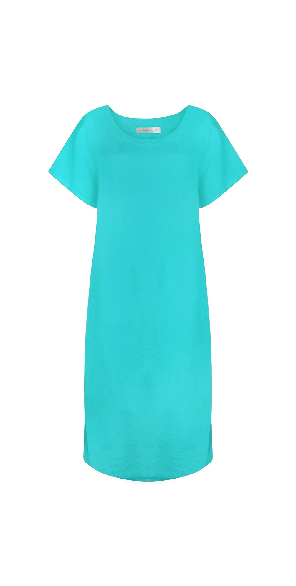 Janey-Linen-Straight-Midi-Dress-Turquoise