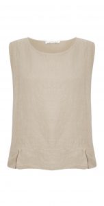 LUCIE LINEN TOP