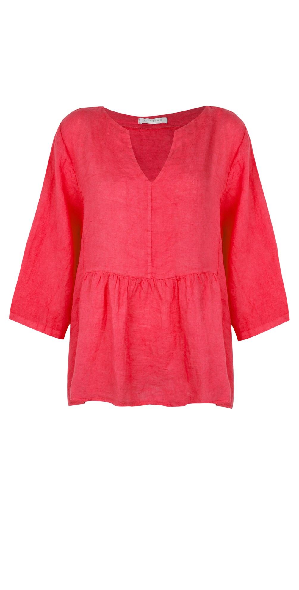 Elodie-X-Fragola-Linen-Peplum-Top-Fragola